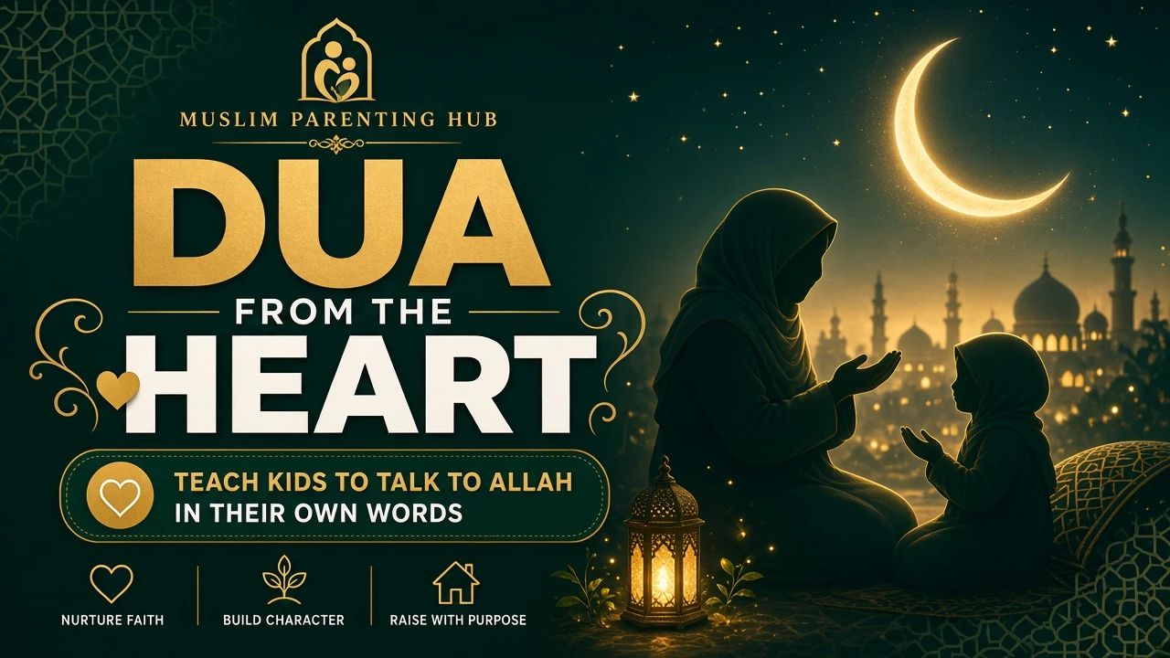 Teach your child to make dua from the heart — Muslim Parenting Hub cover